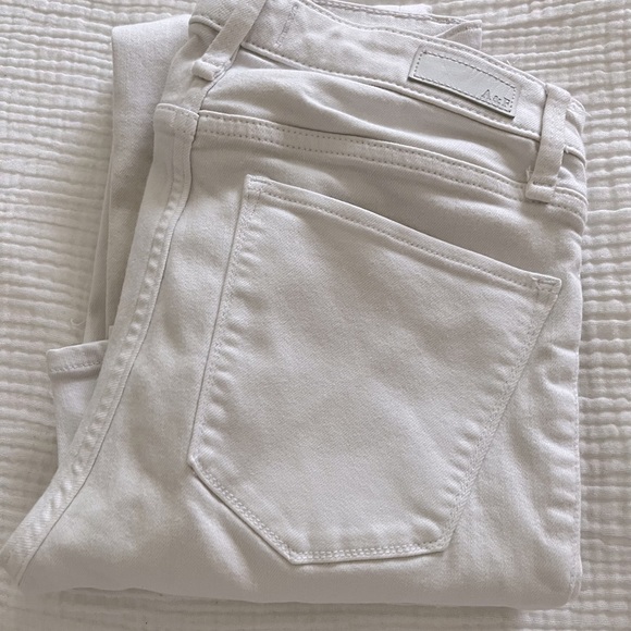 Abercrombie White High Rise Super Skinny Ankle Jeans - Picture 4 of 4